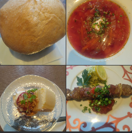 銀座のロシア料理屋に行ってきました