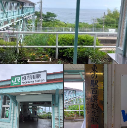 東海道線根布川駅の情緒
