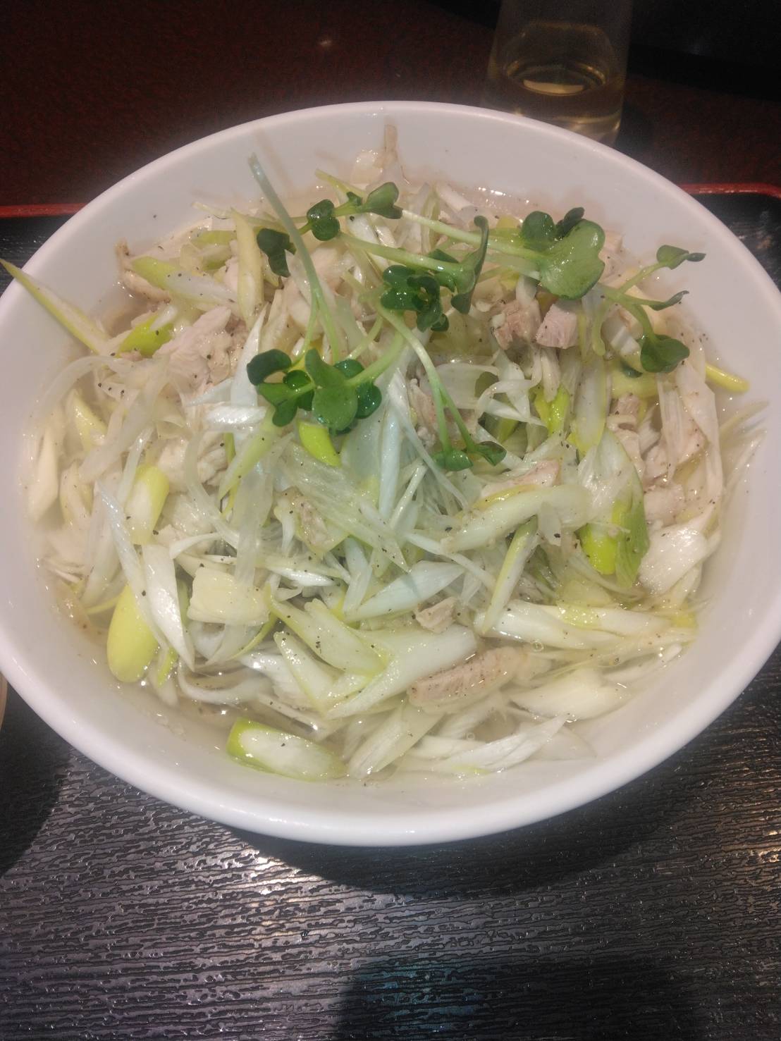 中華リンハウスのネギ中華そば