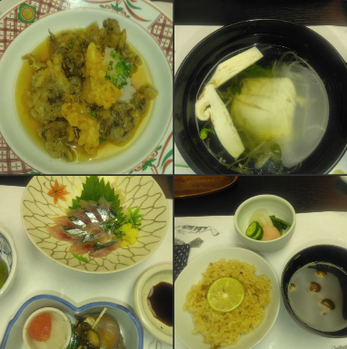 研修会後の食事