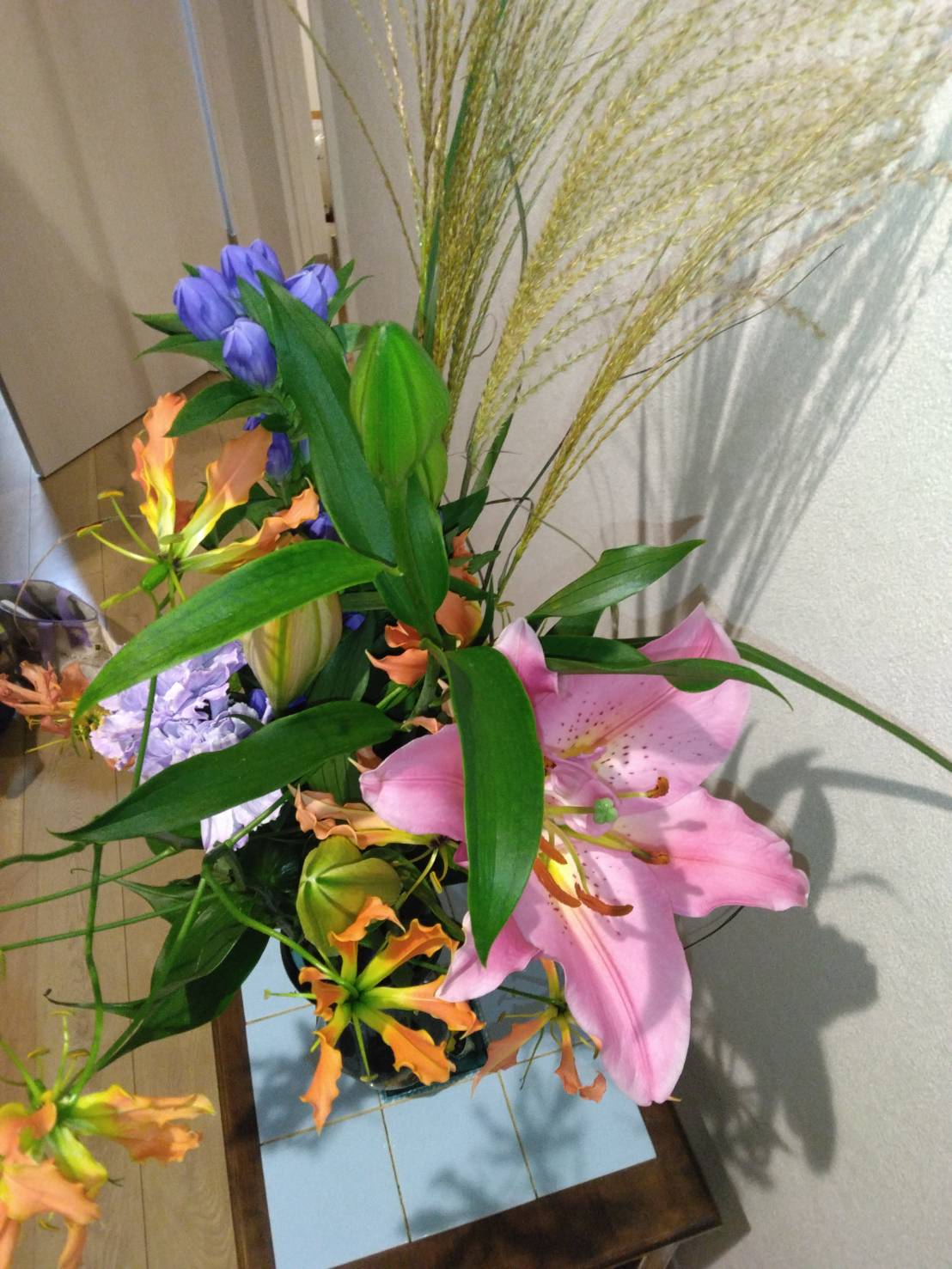 花を生けました